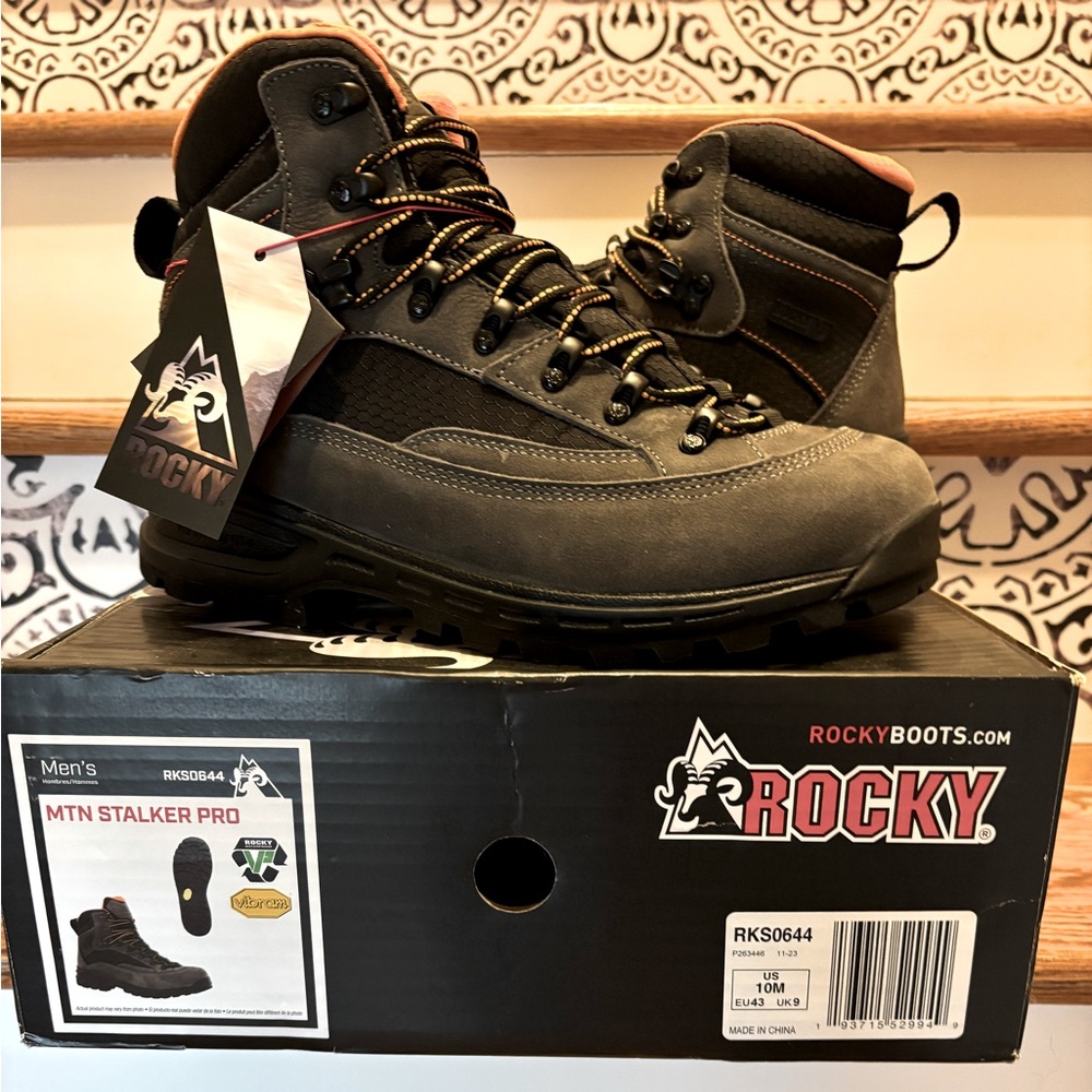 Rocky MTN Stalker Pro Men's Boots - Charcoal